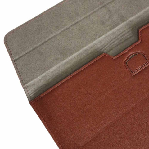 Чехол-папка Leather Sleeve для MacBook Pro 14" M1 (2021) Brown